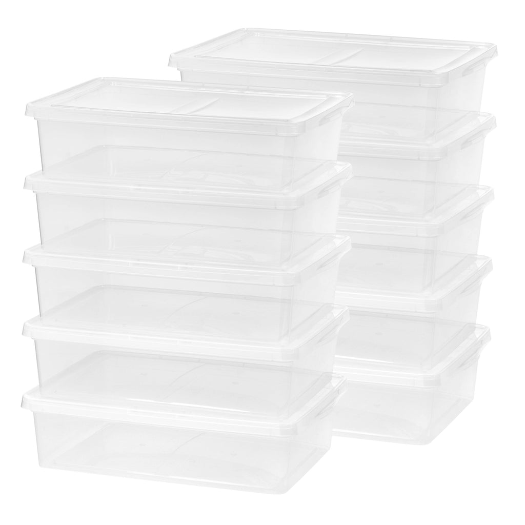 28 Qt Plastic Storage Bin - 10 pack J710004