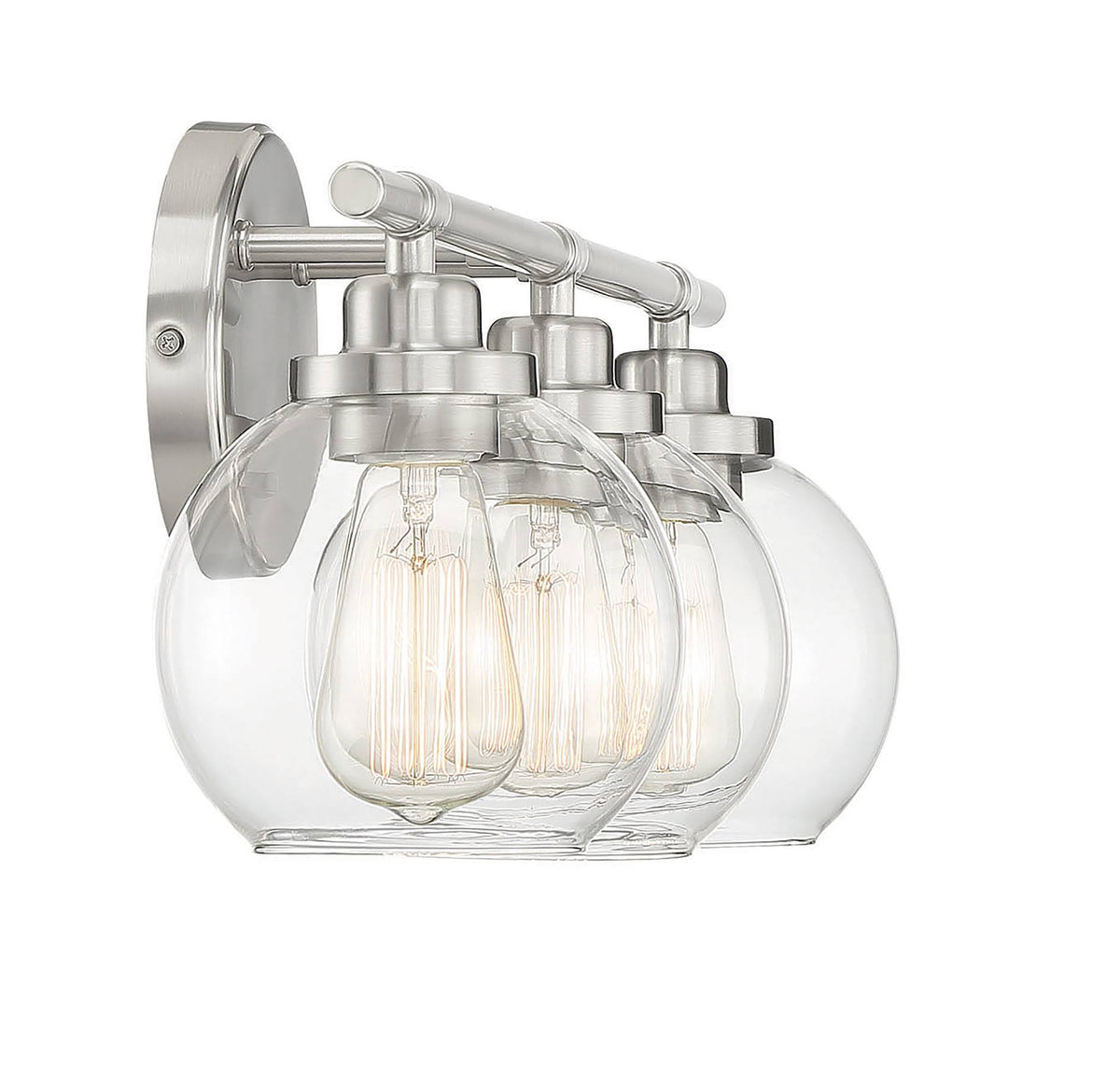 Satin Nickel 3 Light Bath W282