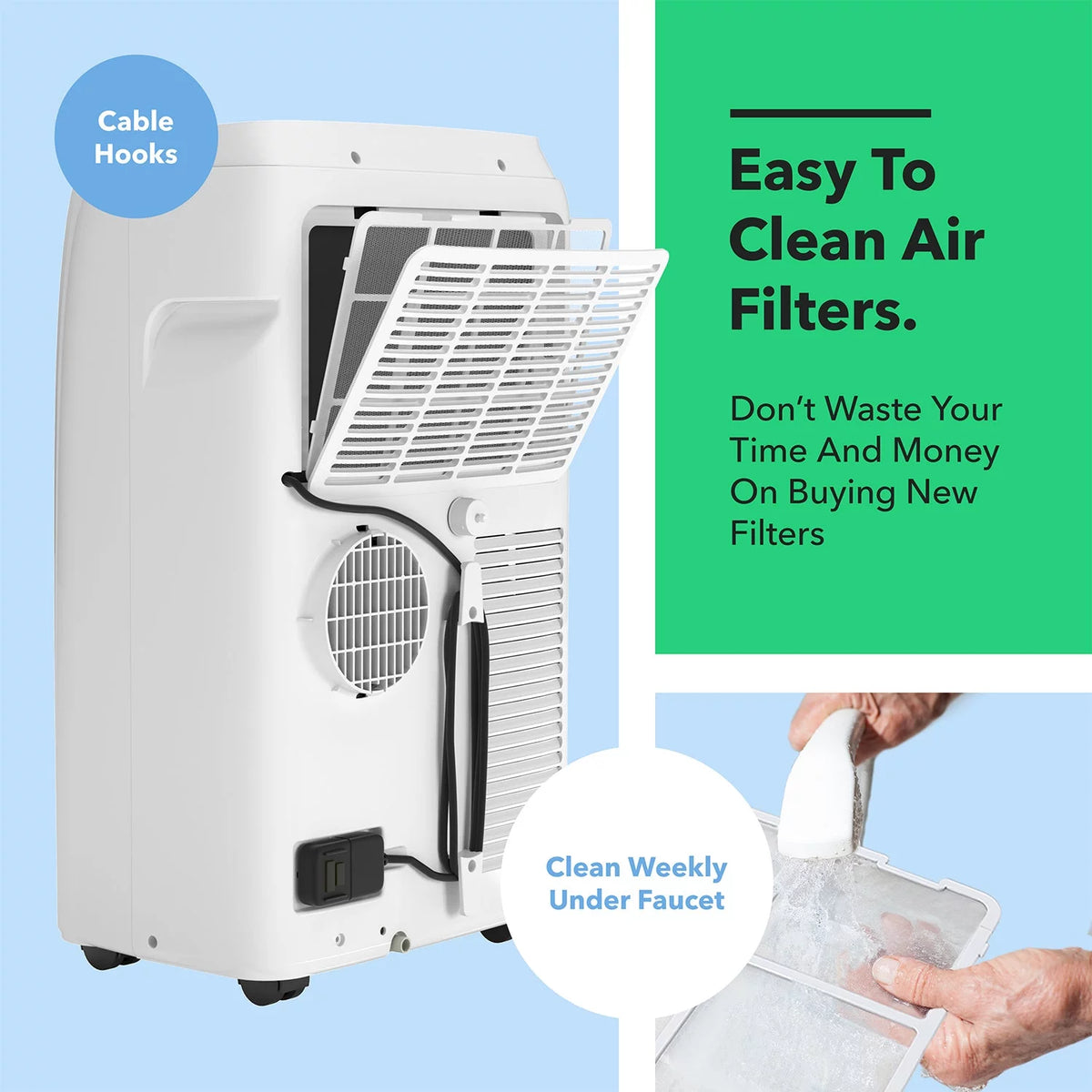 14000 BTU Portable Air Conditioner L4360