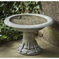 Small Dragonfly Birdbath - English Moss Y5729