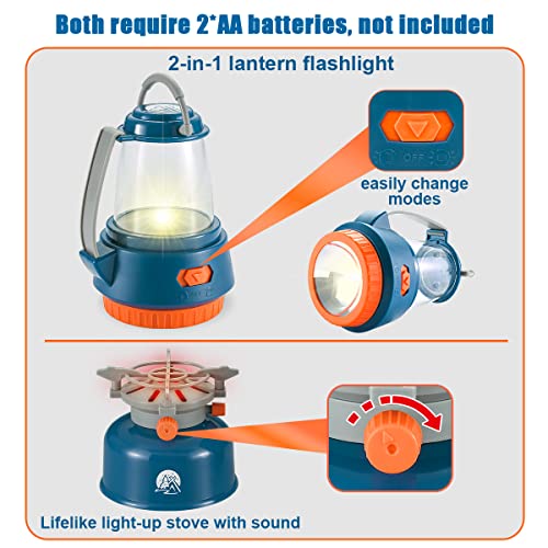 Kids Camping Set with Tent and Campfire D472