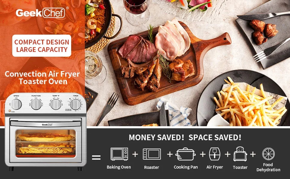 10.6QT Air Fryer Oven Combo G254