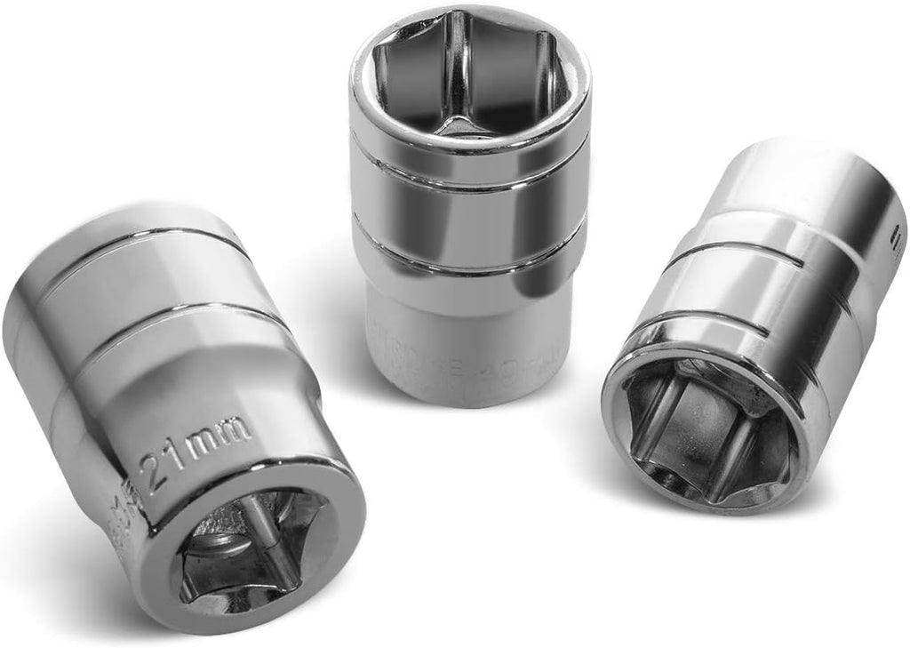 Torque Wrench Multiplier Lug Nut Wrench Remover Set (1/2" DR) with Carrying Case Pack of 2 O5340