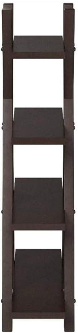 Contemporary Cappuccino X Bookcase T143