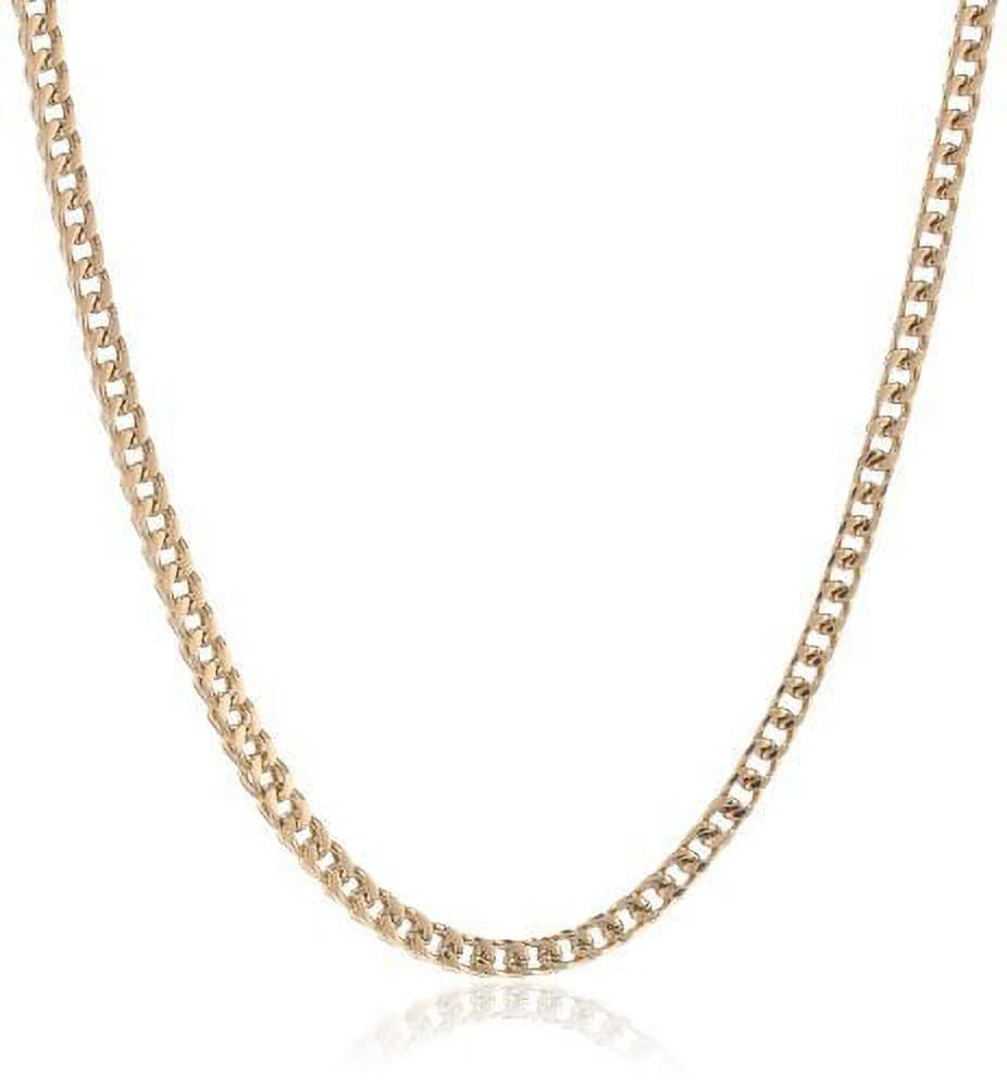Stainless Steel Foxtail Chain Necklace 22" S28023