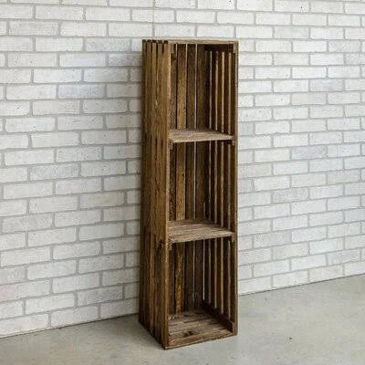 Solid Wood Bookcase 3 Shelves R14531