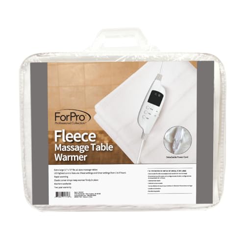 Fleece Massage Table Warmer 31" x 72" with 9 Heat Settings P756