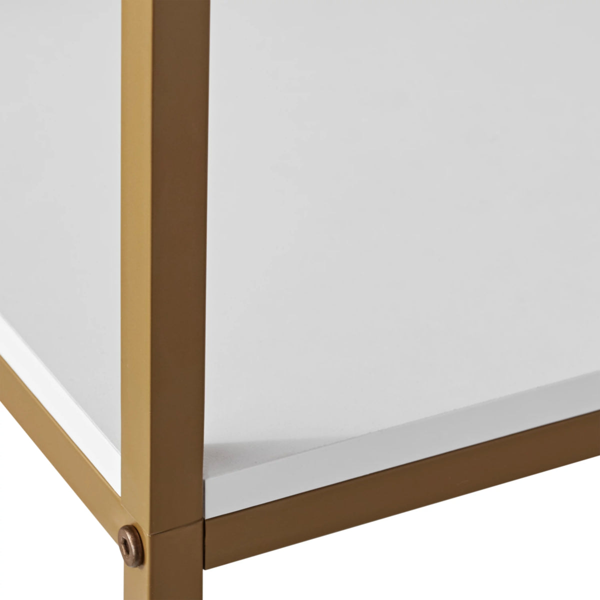 6-Shelf Metal Frame Bookcase D938