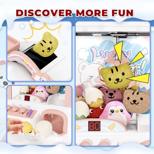 Claw Machine for Kids Mini Vending Machine Candy Grabber Dispenser Toy Y8816