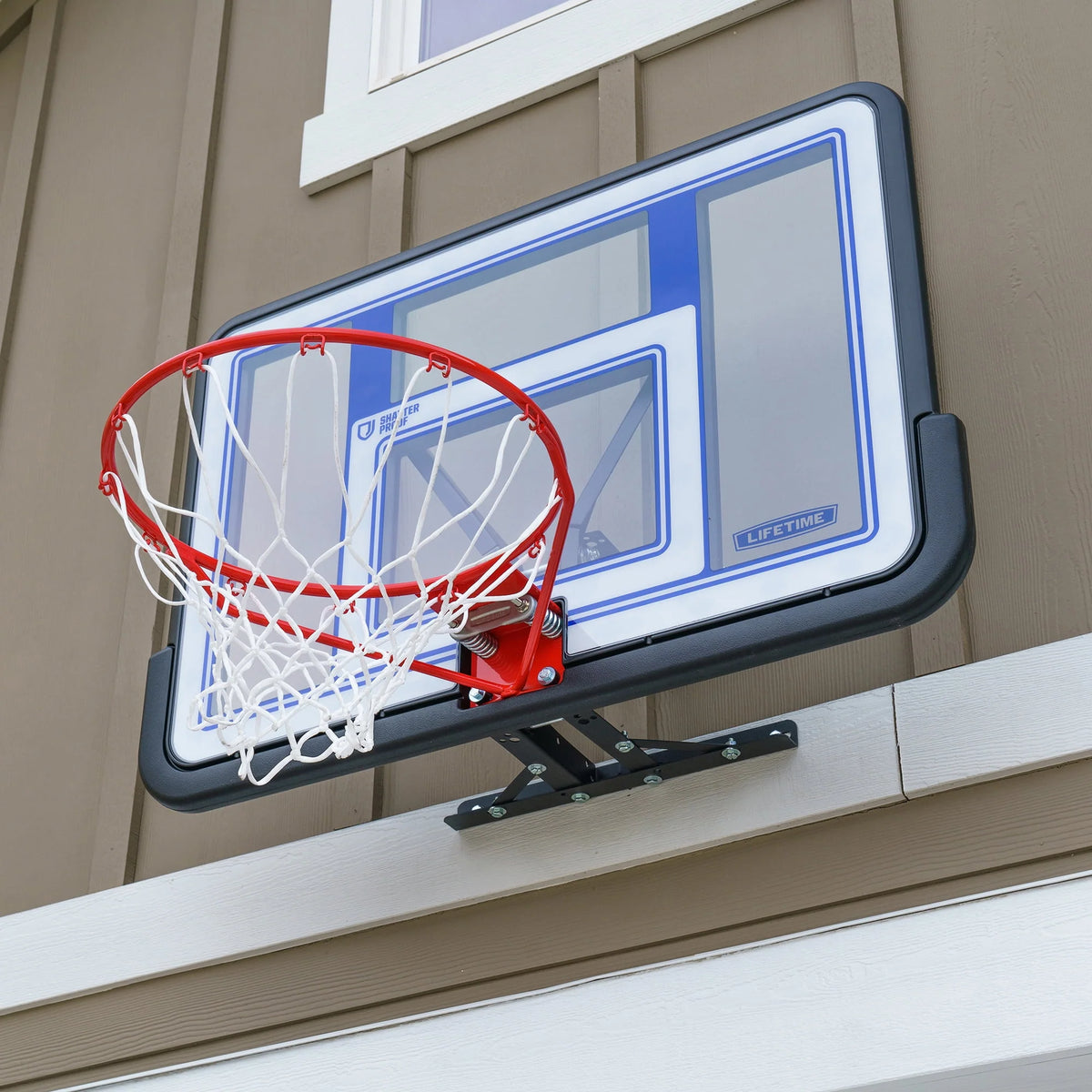 Basketball Backboard and Rim Combo 44 inch Polycarbonate K24310