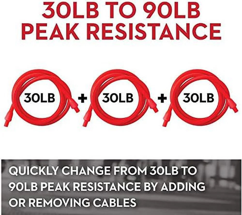 3 Extra Chest Expander Cables - 70 Lb B9965