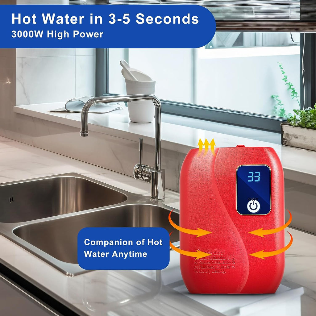 3000W Instant Electric Tankless Water Heater G7684