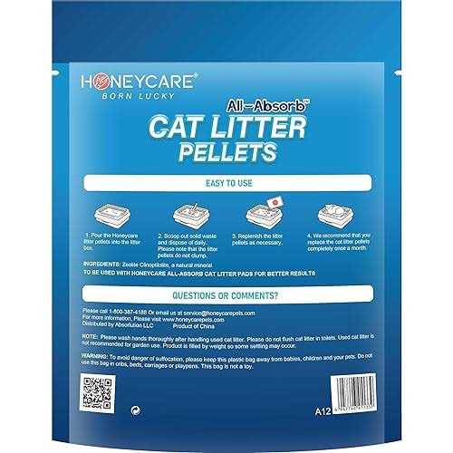 Cat Litter Pellets Zeolite Odor Control W57824