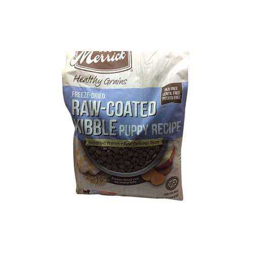 Healthy Grains Freeze Dried Raw Coated Dry Dog Food Puppy Recipe W31726