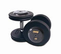 Black Fixed Dumbbells Set of 2 Q7481