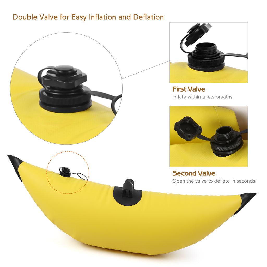 Kayak PVC Inflatable Outrigger Float Stabilizer Kit Z39221