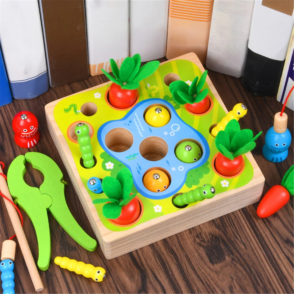 Wooden Building Blocks Educational Toy F7405
