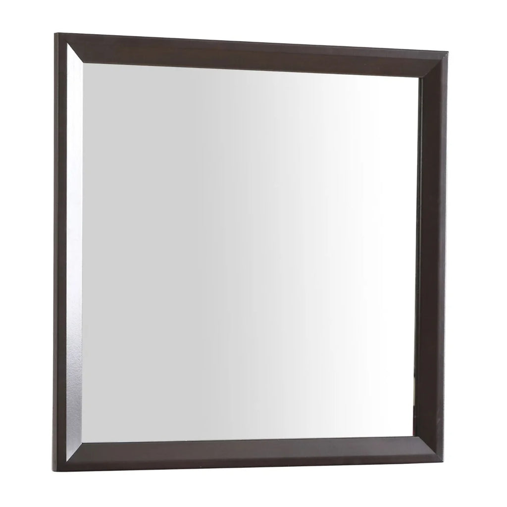 Espresso Square Framed Dresser Mirror J538321