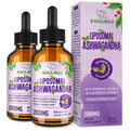 2000mg Ashwagandha Root Extract Liquid Drops with Black Pepper Extract & Probiotics Y81176