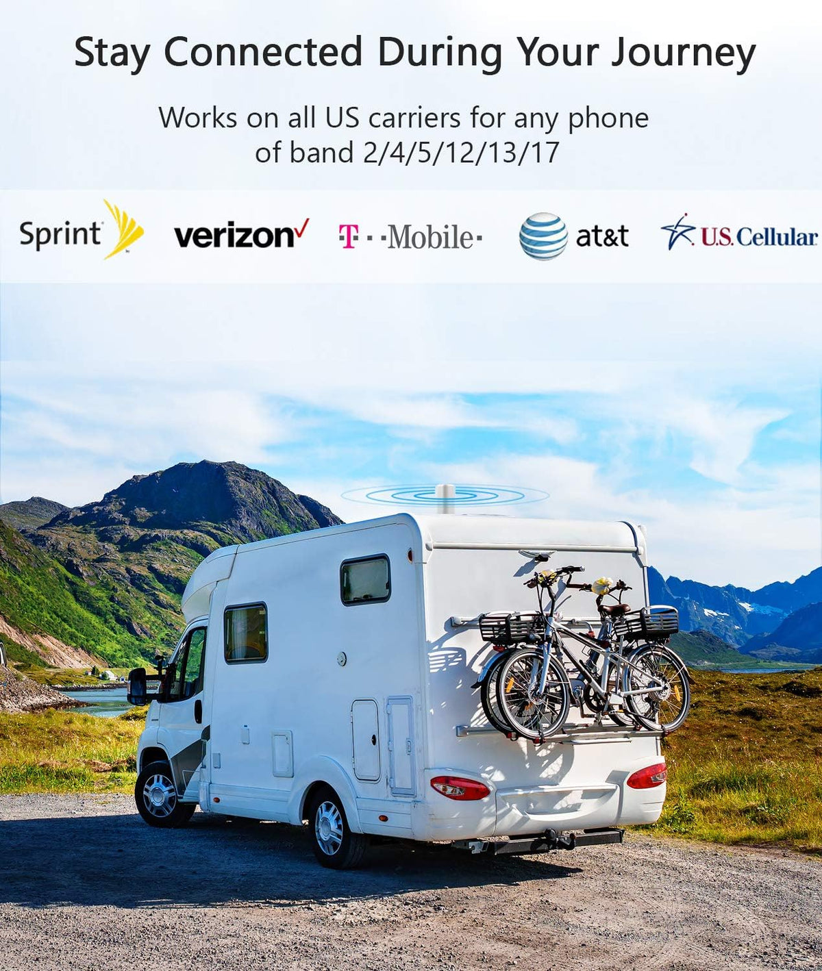 5 Band Cellular Signal Booster for RV M9067