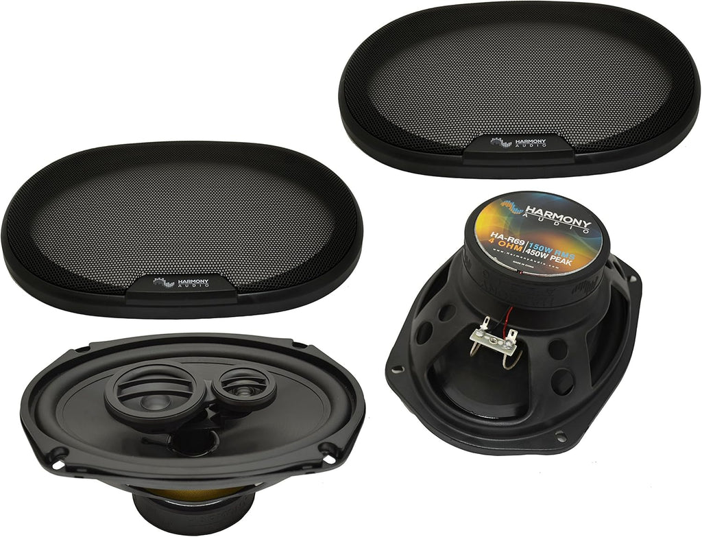 Black Dual 6x9 Speaker Box Enclosures M838