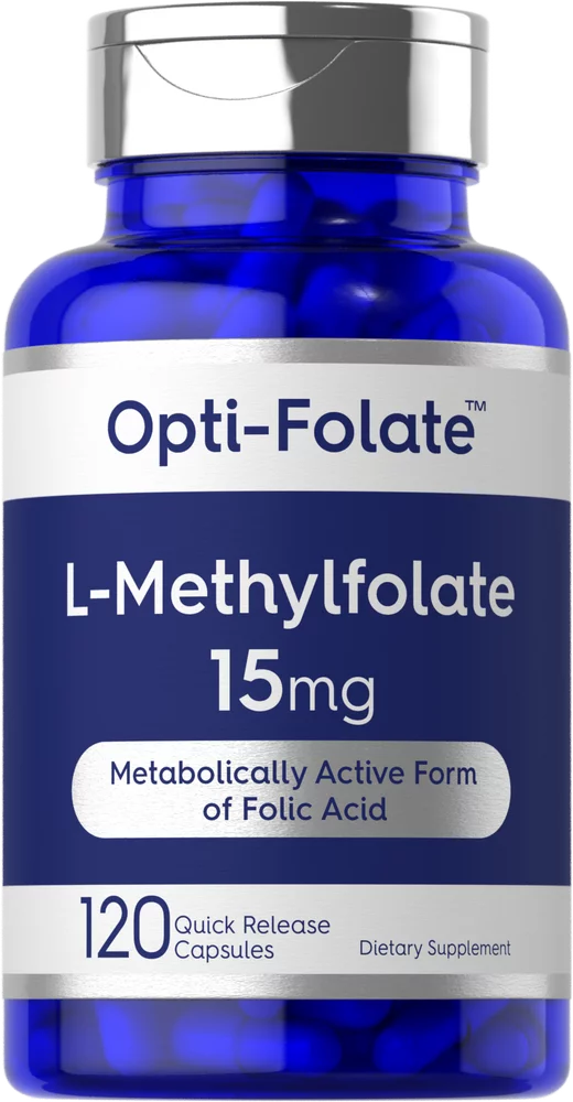 L Methylfolate 15mg 120 Capsules O79381