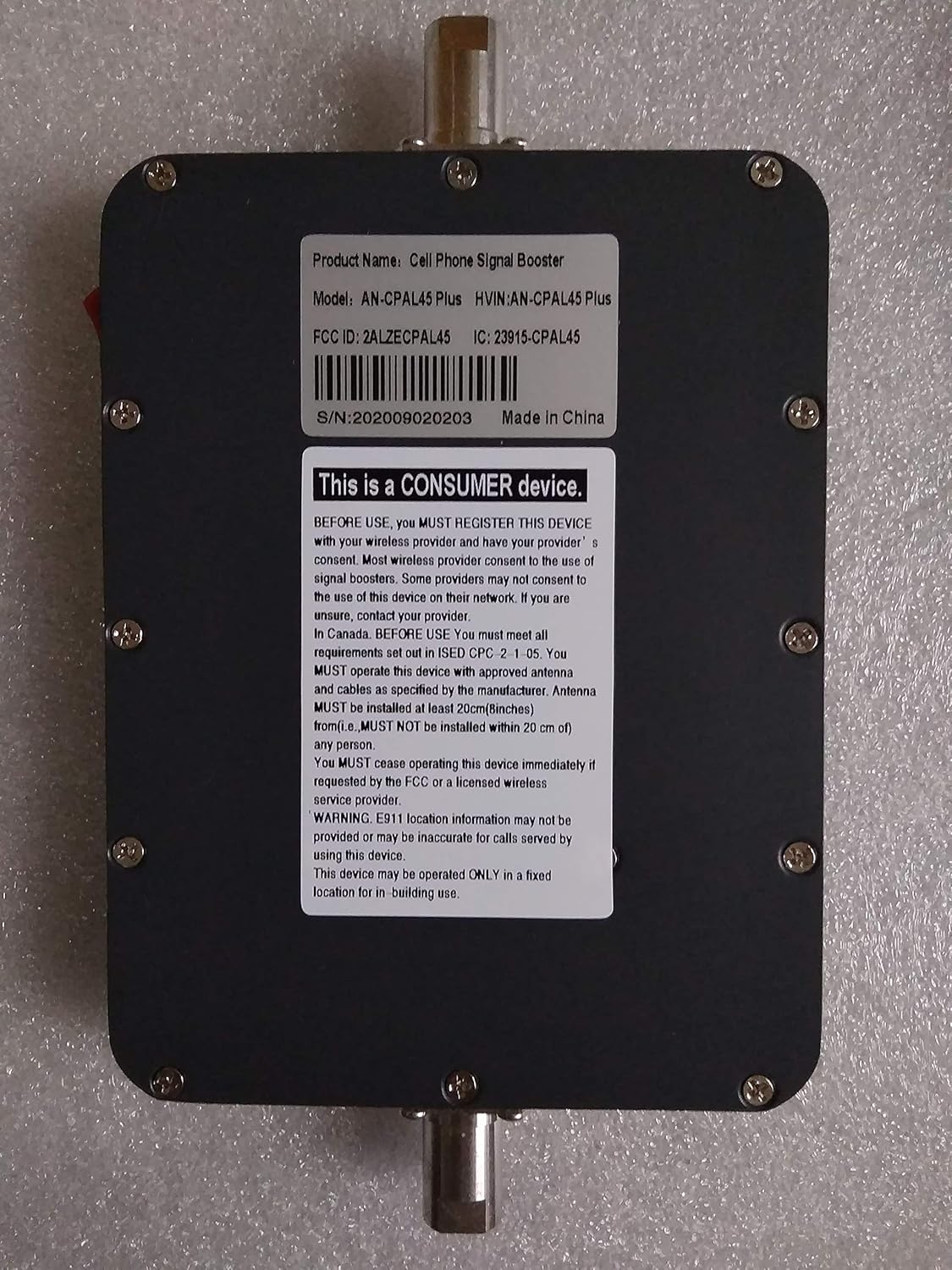 5 Band Cellular Signal Booster for RV M9067