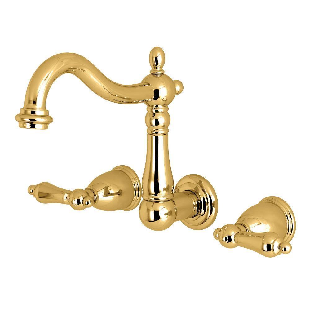 Oil Rubbed Bronze Wall Mount Bathroom Faucet I53273