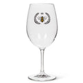 Clear & Black Acrylic Wine Goblet Set of 6 Y9854
