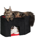 Beige Cat Tree Tower with Perch and Scratching Post P450560