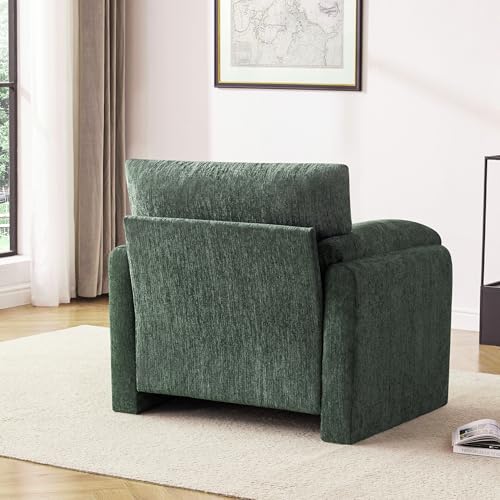 Beige Chenille Oversized Armchair K200