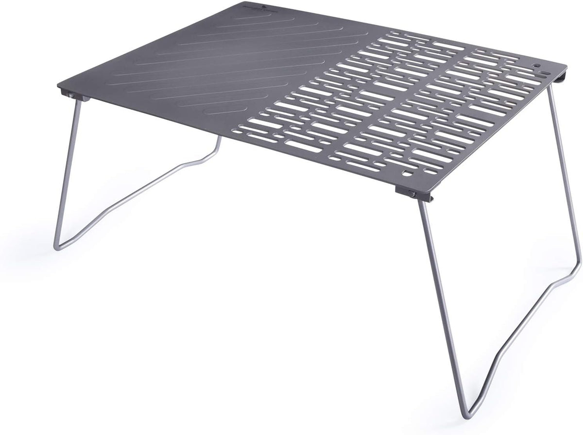 Titanium Folding Campfire Grill with Legs S131
