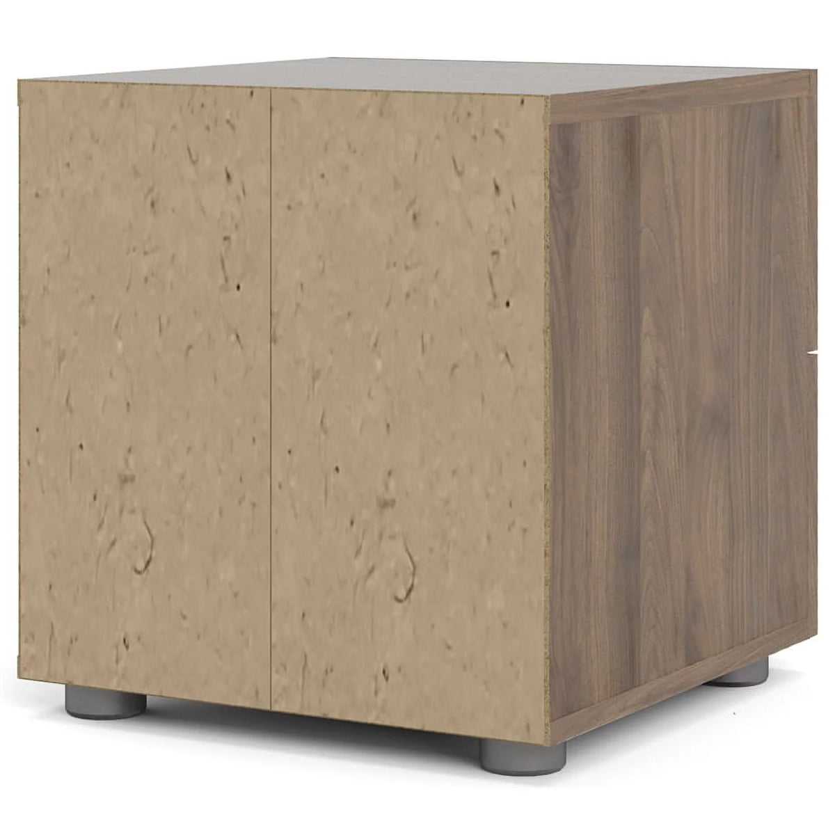 2 Drawer Walnut Nightstand M282