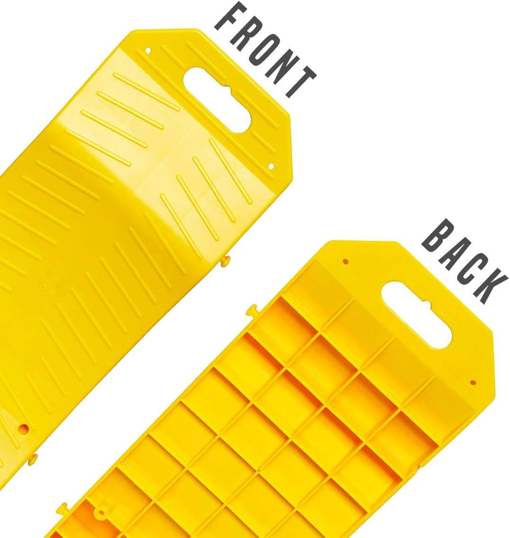 4 Piece Tire Saver Ramps Wheel Protector, Durable Plastic, Pack of 2 U227