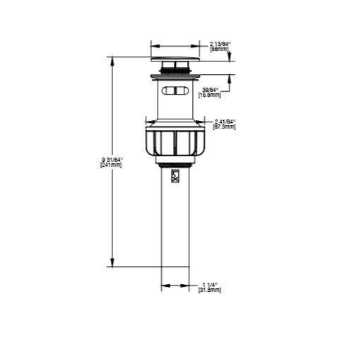 4 in. Centerset Double-Handle High-Arc Bathroom Faucet Matte Black 2-Pack U23627