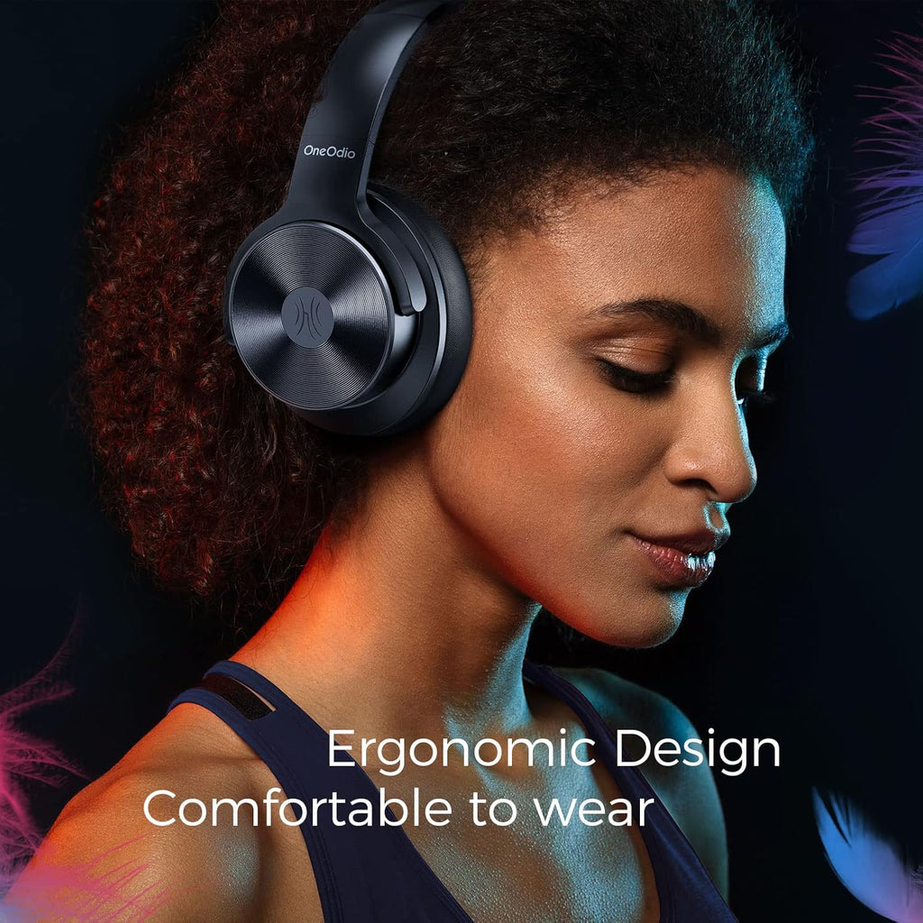 Active Noise Cancelling Wireless Over Ear Bluetooth Headphones G242