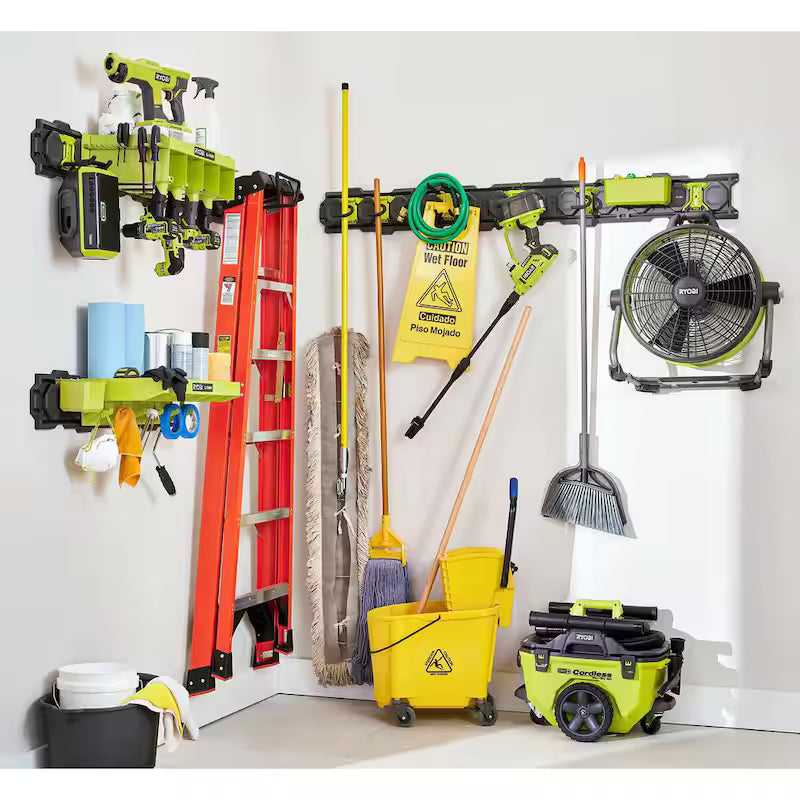 Wall Rails, Hooks, and Crates T81439