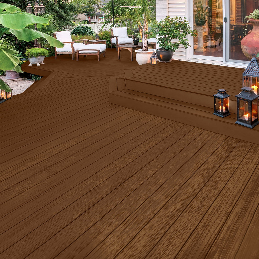 5 gal. Teak Semi-Transparent Exterior Stain and Sealer H756005
