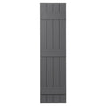 Gray Board and Batten Shutter X429