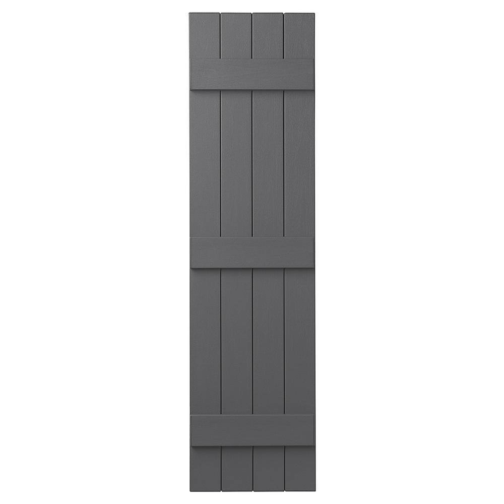 Gray Board and Batten Shutter X429