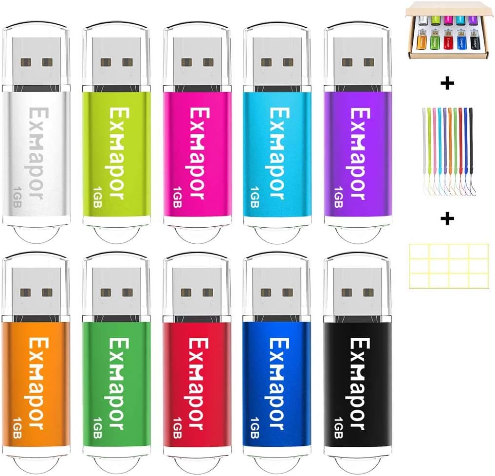 2GB USB Flash Drive Metal Shell 10 Pack Z898
