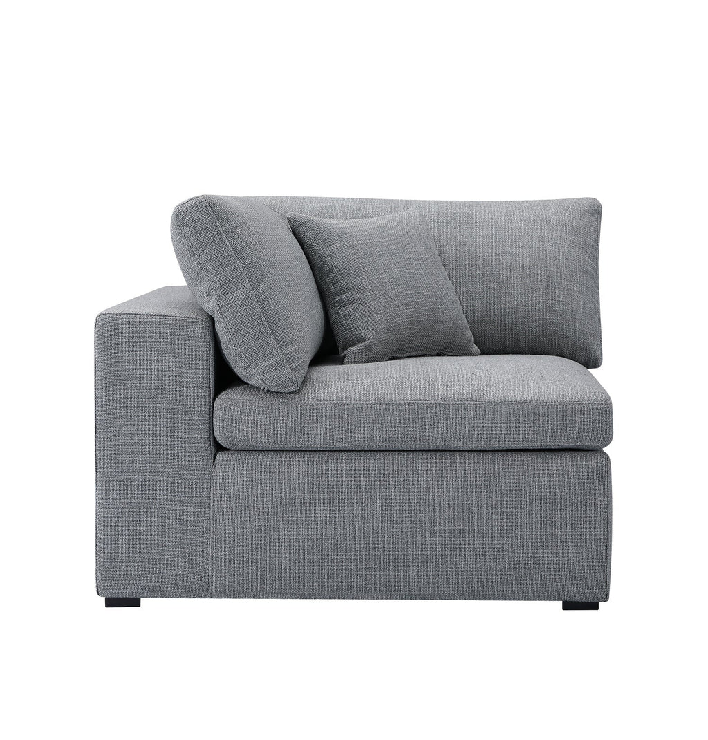 Grey Fabric Corner Module Sofa E679206