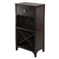 Modular Wine Cabinet with One Drawer Glass Rack Shelf I10030