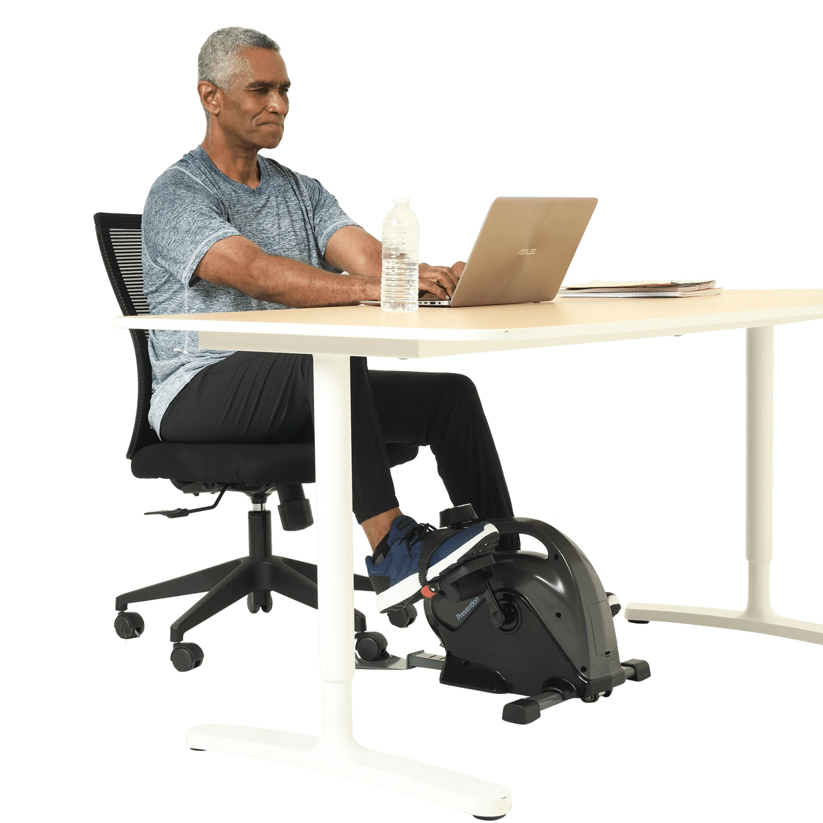 Under Desk Exercise Bike with Bluetooth F7474