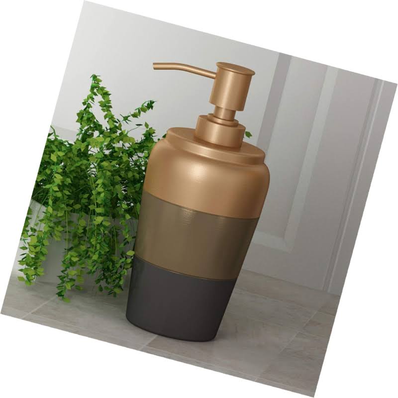 3 Tone Copper Bath Accessories Set of 7 H60181