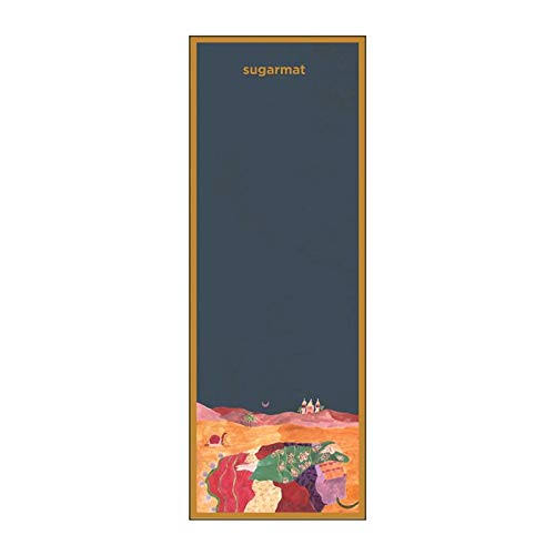 Suede Yoga Mat with Carry Pouch I48973