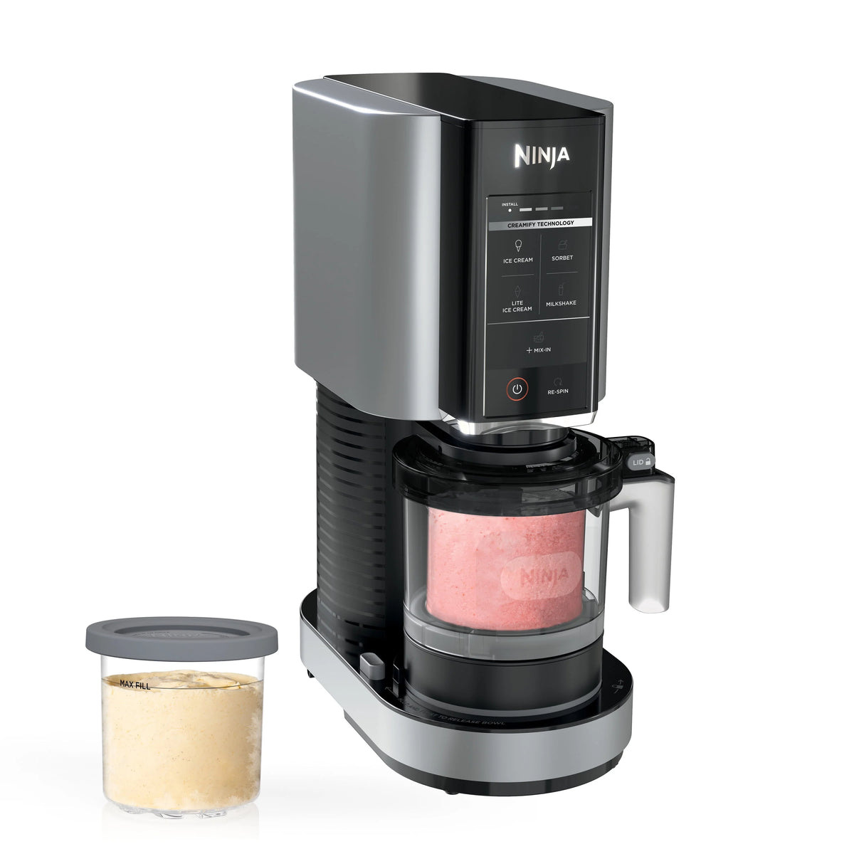 Ice Cream Maker with 2 Pints I88087