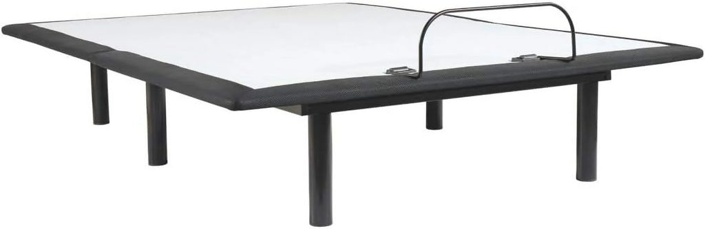 King Black Metal Bed A223783