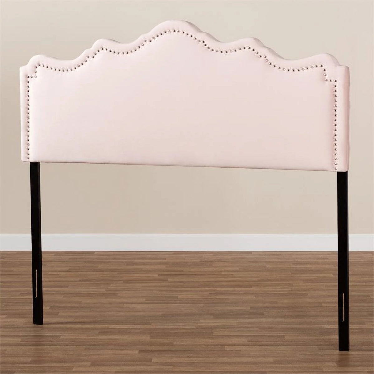 Velvet Queen Headboard in Light Pink C277