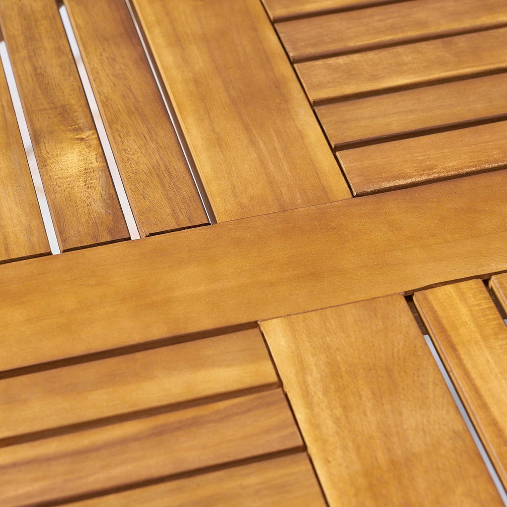 Teak Acacia Wood Oval Dining Table F74845